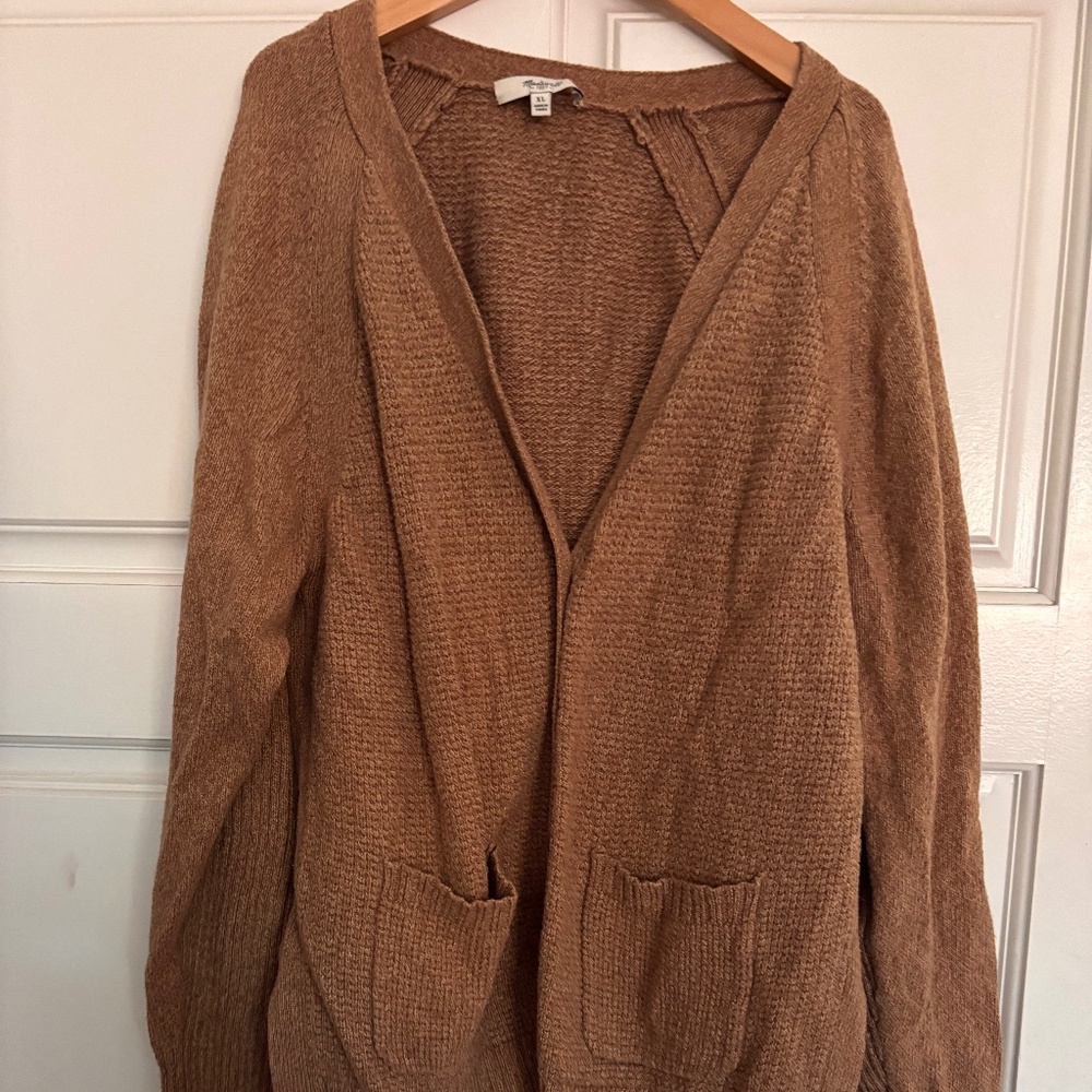 Madewell grandpa style cardogan